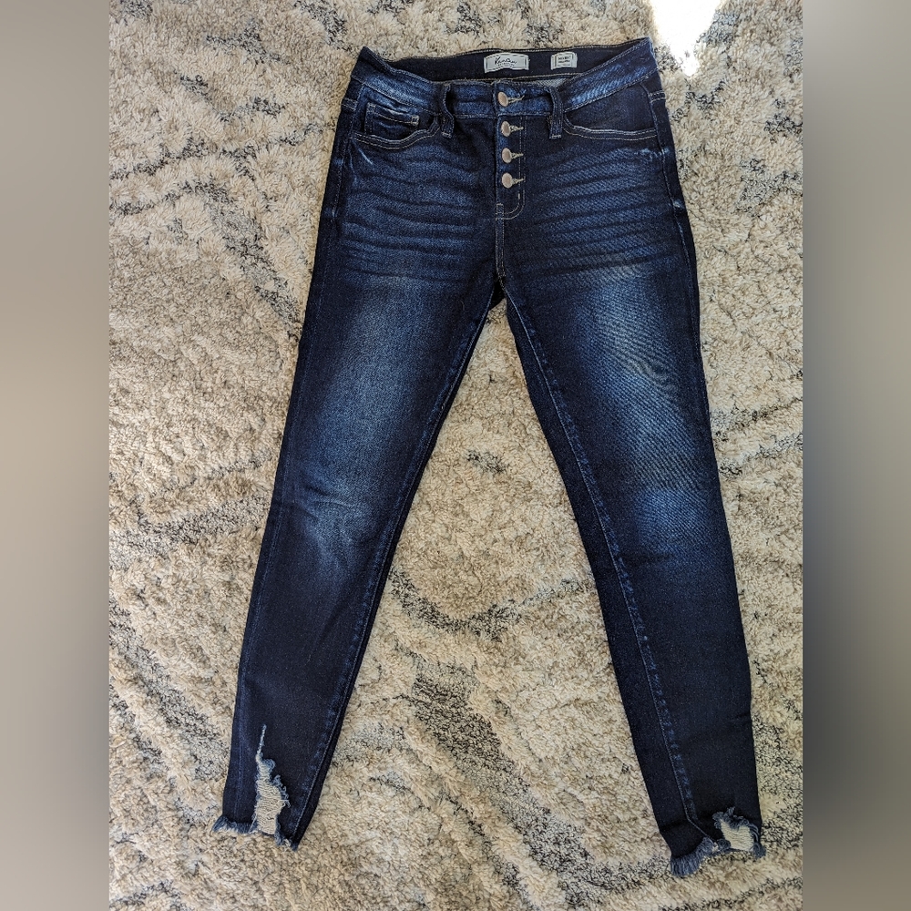 KanCan Mid-rise Ankle Skinny Jeans